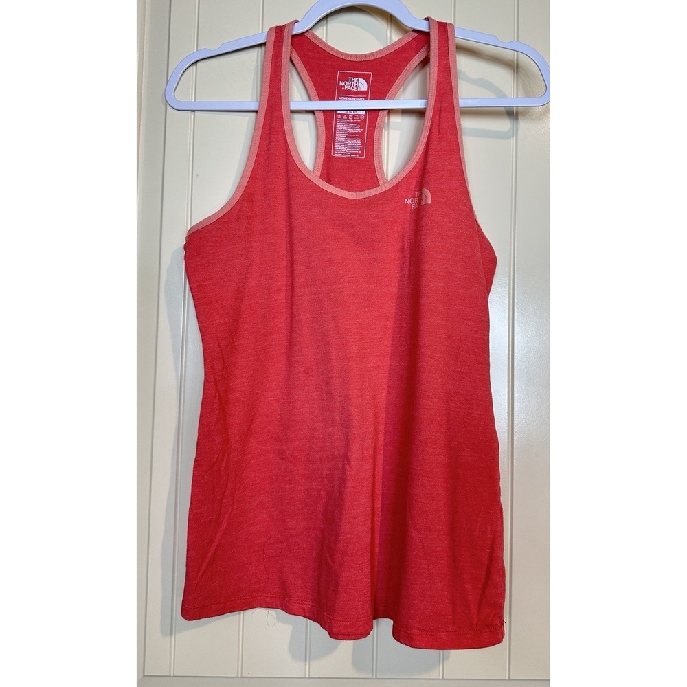 Womens slim fit Medium North Face Athletic Tank Top Sleeveless Shirt gym workout